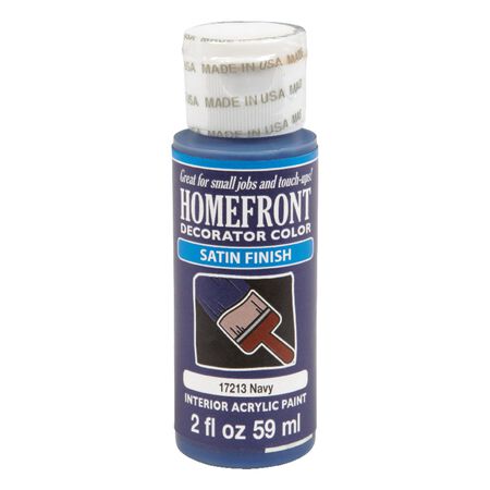 Homefront Satin Navy Hobby Paint 2 oz
