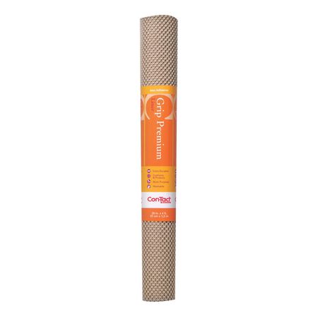 Con-Tact Grip Premium 4 ft. L X 20 in. W Taupe Non-Adhesive Shelf Liner