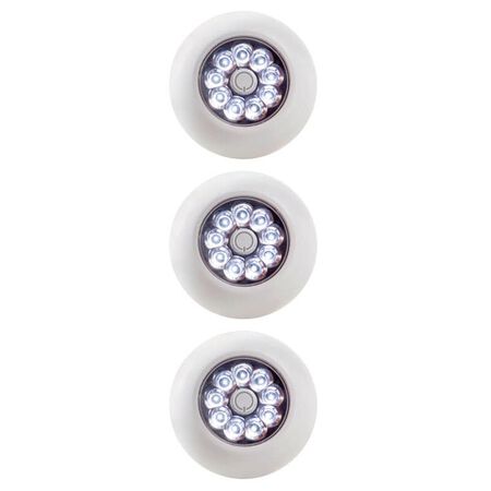 Fulcrum Light It! Switch Battery Powered LED White Stair Light