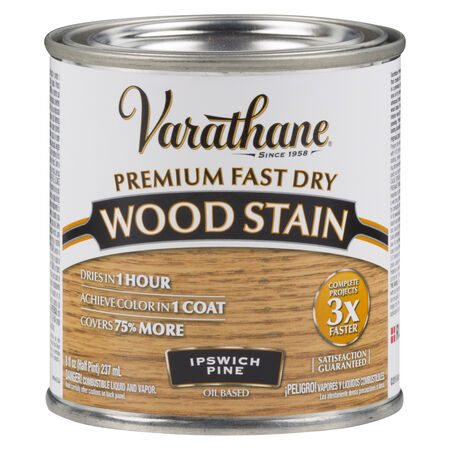 Varathane Semi-Transparent Ipswich Pine Oil-Based Urethane Modified Alkyd Wood Stain 0.5 pt