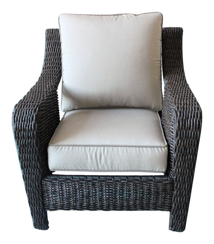 belvedere wicker patio club chair