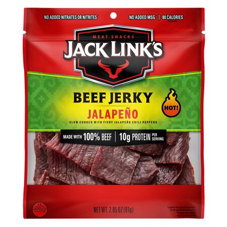 Jack Link's Jalapeno Beef Jerky 2.85 oz Pegged