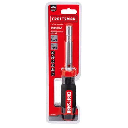 Craftsman SAE 6-in-1 Nut Driver 1 pc
