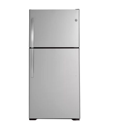 Top Freezer Refrigerator in Fingerprint Resistant Stainless Steel, 21.9 Cu. Ft., Garage Ready