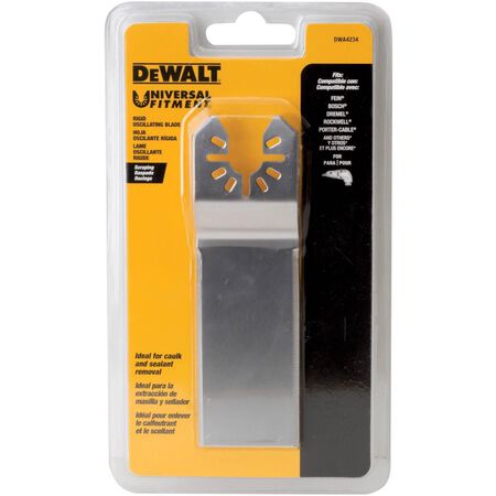 DeWalt Universal Fitment Steel Rectangular Scraper Blade 1 Pack