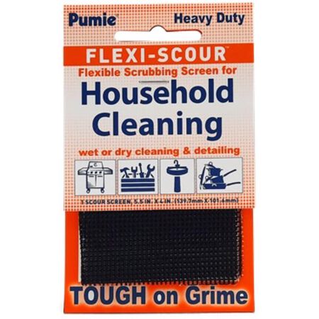 US Pumice Flexi-Scour Heavy Duty Scrubbing Screen For Household 4 in. L 1 Pack