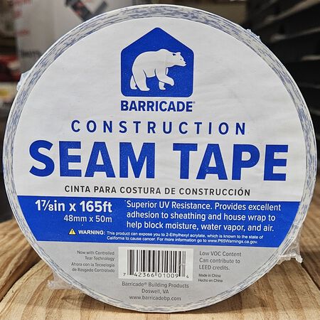 Barricade Seam Tape 2"x55yd