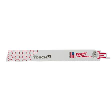 Milwaukee The Torch 9 in. Angle Iron Demo Reciprocating Saw Blade 14 TPI 1 pk
