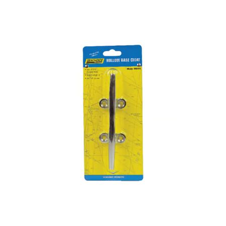 Seachoice Stainless Steel 6 in. L Hollow Base Cleat 1 Pack