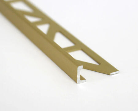 Blanke 1/2" Edge Protector Aluminum Satin Gold