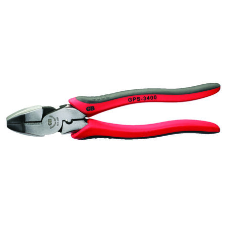 GB 7-9/16 in. L Linemens Pliers and Crimping Tool