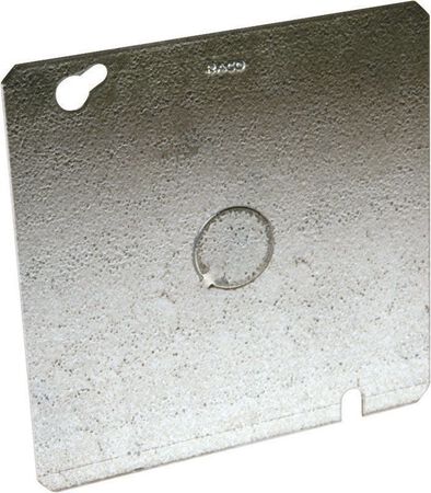 Raco Square Steel Blank Box Cover For Use to Close an Outlet Box or Mount a Device