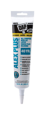 DAP Alex Plus White Acrylic All Purpose Caulk 5.5 oz