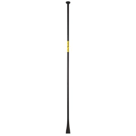 Truper 72 in. Steel Digging/Tamping Bar Steel Handle