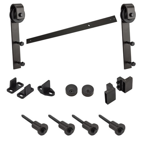 National Hardware 1-1/2 in. H X 72 in. W Steel Door Hardware Kit