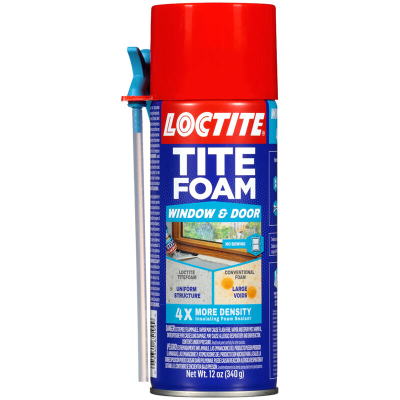 Loctite Tite Foam White Polyurethane Window and Door Foam Sealant 12 oz