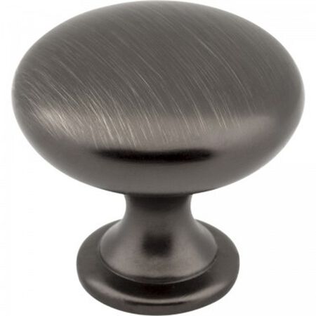 Elements Madison Knob 1-3/16 in. Brushed Pewter