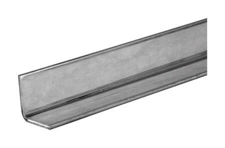 Boltmaster steel angle 1/8 in. x 1 in. x 72 in. 11 Ga Galvanized