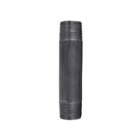 STZ Industries 3/4 in. MIP each X 3/4 in. D MIP Black Steel 4-1/2 in. L Nipple