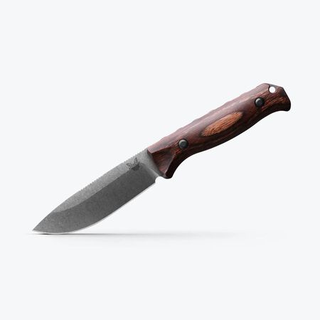 Benchmade Saddle Mountain Skinner  Stabilized Wood