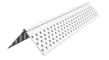 Amerimax Vinyl Corner Bead 1-1/4 in. x 1-1/4 in. x 8 ft. Vinyl