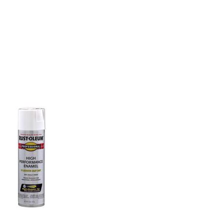 Rust-Oleum Professional Flat White Spray Paint 15 oz