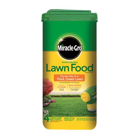 Miracle-Gro Water Soluble 36-0-6 All-Purpose Lawn Fertilizer For All Grasses 7200 sq ft