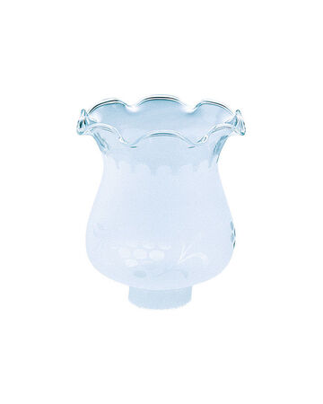 Westinghouse Vase White Glass Lamp Shade 1 pk