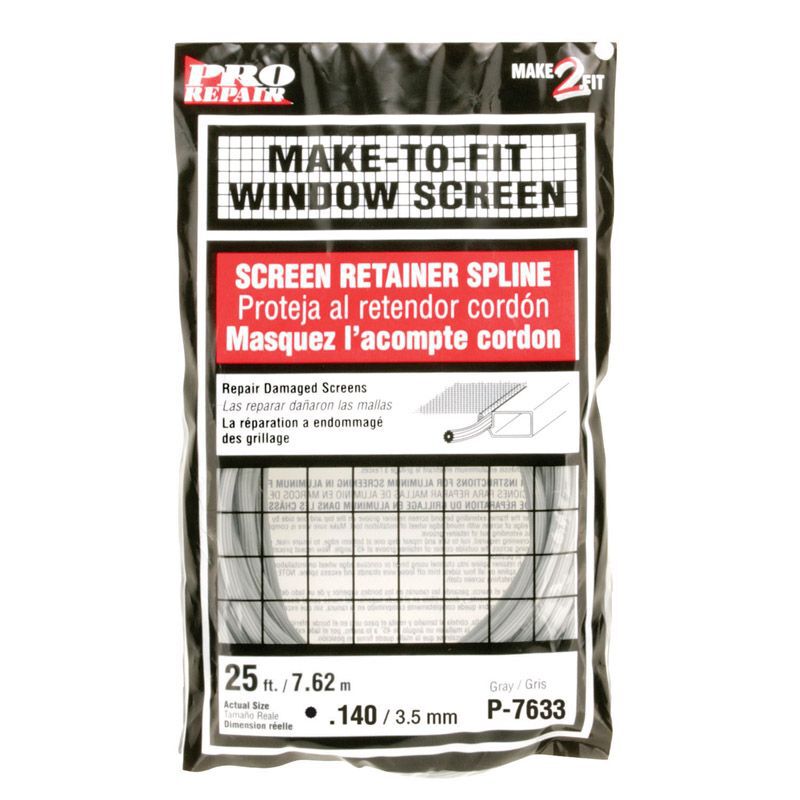 Prime Line Window And Screen Door Frames Screen Spline 1 8 In W X