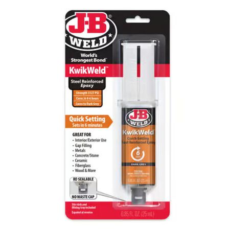 J-B Weld KwikWeld High Strength Automotive Epoxy Liquid 0.85 oz.