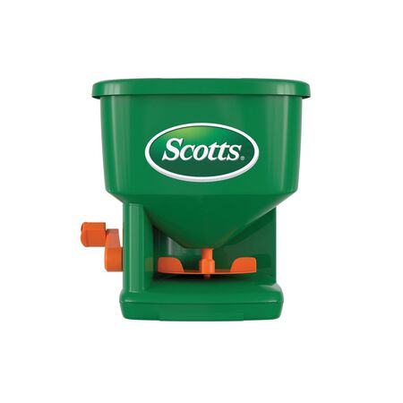 Scotts Whirl Handheld Spreader For Fertilizer/Ice Melt/Seed