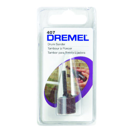 Dremel 0.5 in. D X 1/2 in. L Aluminum Oxide Drum Sander Bands 60 Grit Coarse 1 pc