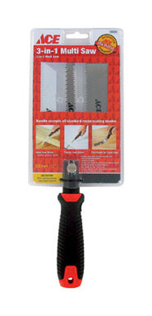Ace Multi-Use Saw 3 in. L Wood Handle