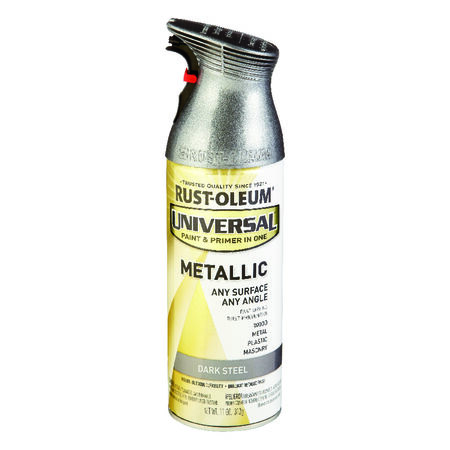 Rust-Oleum Universal Dark Steel Metallic Spray Paint 11 oz