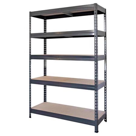 Ar Shelving Heavy Duty 71 in. H X 47.4 in. W X 24 in. D Metal Shelving Unit
