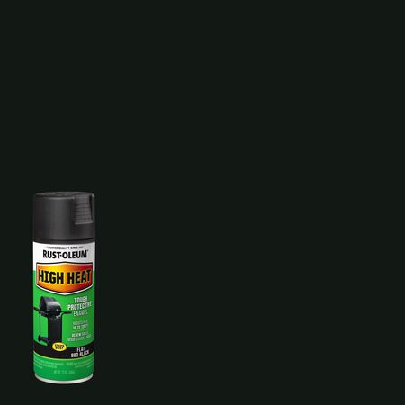 Rust-Oleum Specialty Satin Bar-B-Que Black High Heat Spray Paint 12 oz