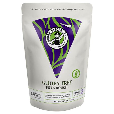 Urban Slicer Pizza Worx Pizza Dough Gluten Free Pizza Dough Mix 13.9 oz