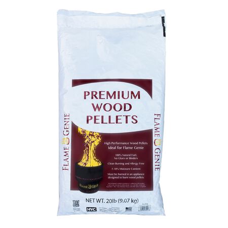 Flame Genie Premium Hardwood Wood Pellets 20 lb.