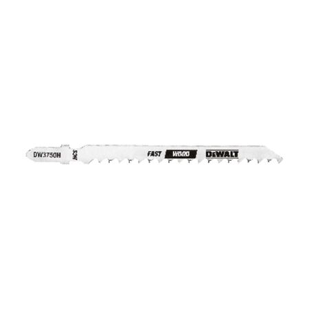 DeWalt 4 in. High Carbon Steel T-Shank Jig Saw Blade 6 TPI 5 pk