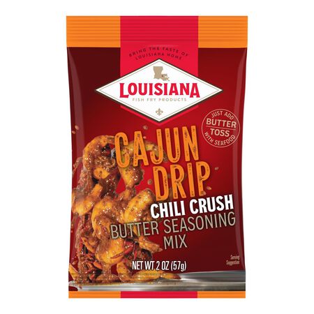 Louisiana Fish Fry Chili Crush Seasoning 2 oz.