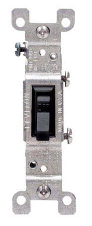 Leviton 15 amps Toggle Switch Single Pole 1