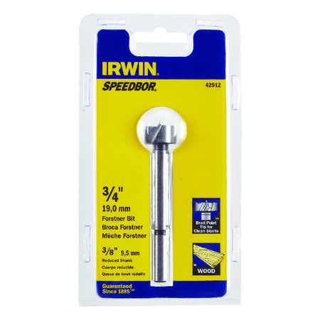 Irwin Marples 3/4 in. X 4 in. L Carbon Steel Forstner Drill Bit 1 pc