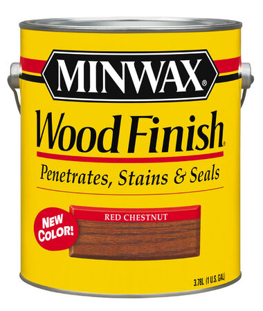Minwax Wood Finish Transparent Oil-Based Wood Stain Red Chestnut 1 gal.
