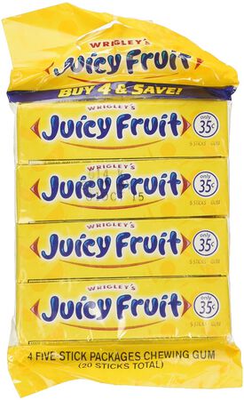 Gum Wrigley Juicy Fruit Pl Pk