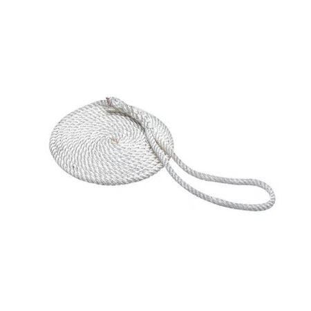 Seachoice White Nylon Line Dock 15 ft. x  3/8 in.