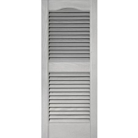 Shutter 15 in. x 36 in. Louv White