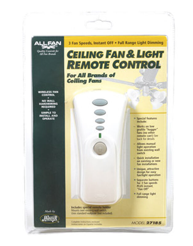 Hunter Fan/Light Remote Control Stine Home + Yard The Family You