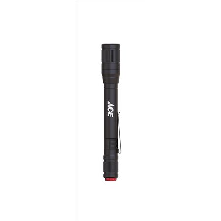 Ace Black LED Flashlight AAA Battery