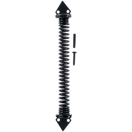 Ace 12 in. D X 1.65 in. L Black Steel Gate Spring