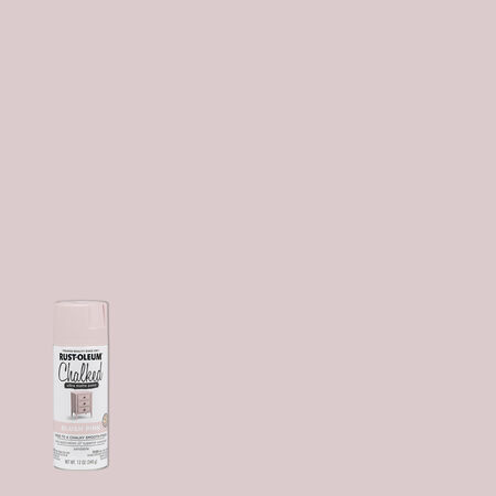 Rust-Oleum Chalked Ultra Matte Blush Pink Oil-Based Acrylic Sprayable Chalk Paint 12 oz